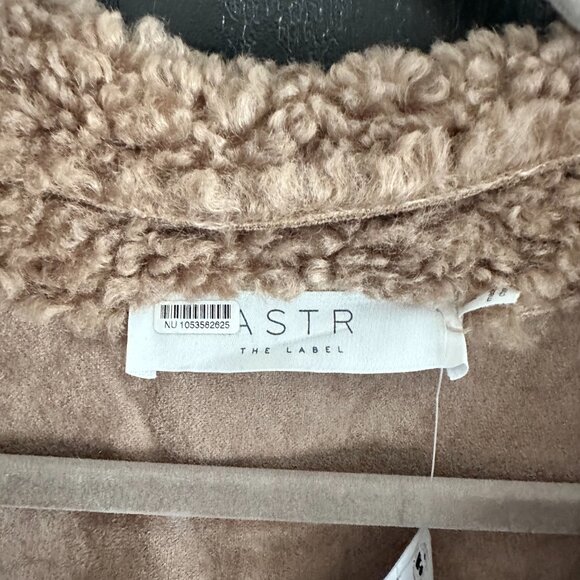 NWT Free People, ASTR the Label Willow Fuzzy Coat, Medium - Picture 7 of 16